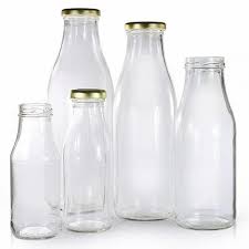 Milk Glass Bottle